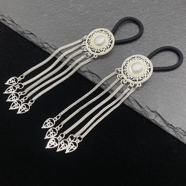 Style 1 bright silver fabric white (one price)