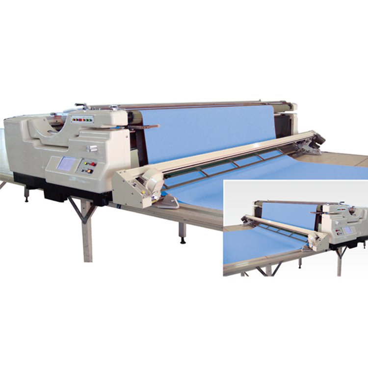 Máquina de dibujo automática cortadora de tela estendida pantalla táctil PLC exhibición de tela no tejida