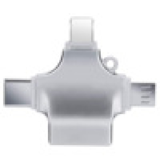 Aplicable a Apple Android Huawei Typec teléfono móvil Cuatro en Uno Multi-función OTG adaptador de soporte TF lector de tarjetas