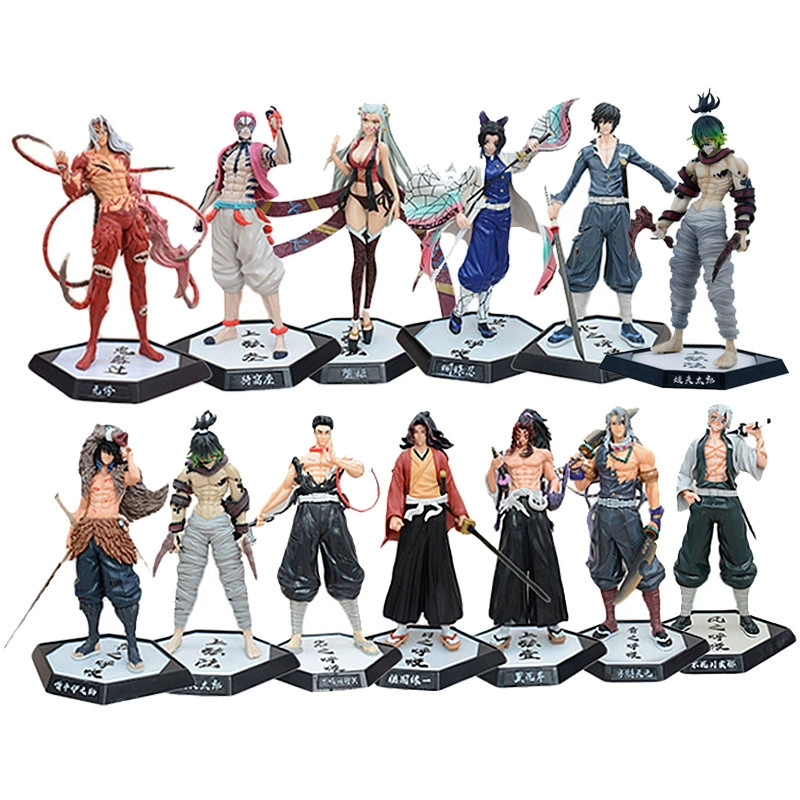 Похоже на наборы фигурок по аниме Demon Slayer GK Black Death Mu Proudo Taro Fallen Hitomi Tomoi Nori, украшения