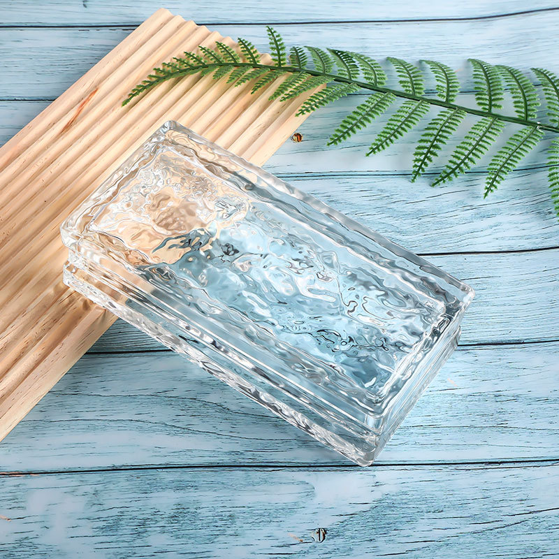 ladrillo de vidrio ultra blanco ladrillo de cristal ladrillo hueco pared de partición red fondo de arte puerta de entrada ladrillo hueco cristal de hielo