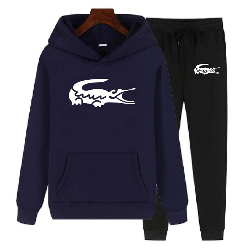 2025 New Trendy Fashion Sweatshirt Set with Crocodile Pattern Print Jacket 2025 New Trendy Fashion Sweatshirt Set with Crocodile Pattern Print Jacket