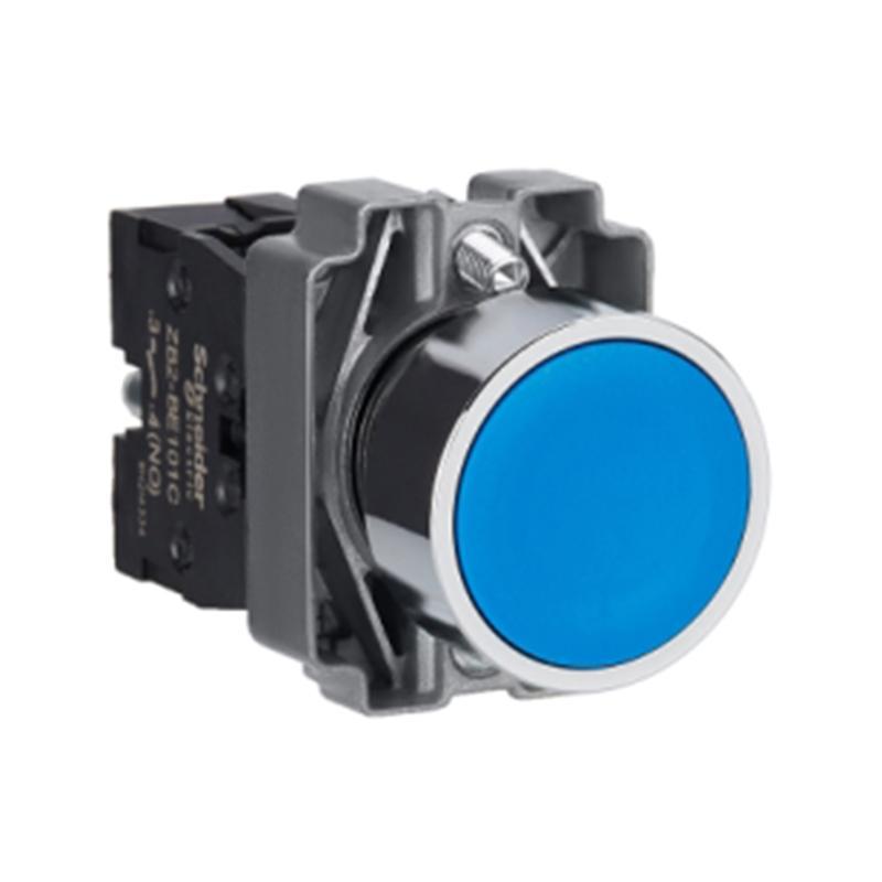 施耐德电气 平头按钮 XB2BA61C=ZB2BZ101C+ZB2BA6C | XB2BA61C