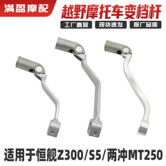 Hengjian Z300 S5 MT250 オフロードバイクオリジナルギアレバーギアレバーギアシフター 2 ストローク 250 ギアシフター