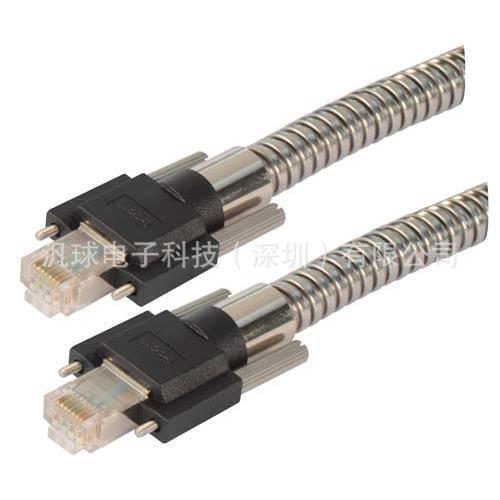 L-Com Trg513-T4S-10M Category 5Gige Sf/Utp Armored Ethernet Cable 10m in Stock