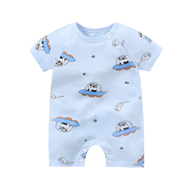 Summer children's cotton thin bodysuit for new born
