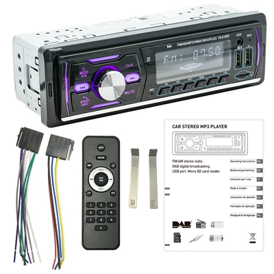 Bluetooth Hands-Free Card Insertion, Car mp3