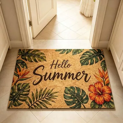 mat, direct from the factory, Avtomobil döşəmə paspasları - 26713fyemmd-2-4060cmimitation-coconut-fiber-rubber-base