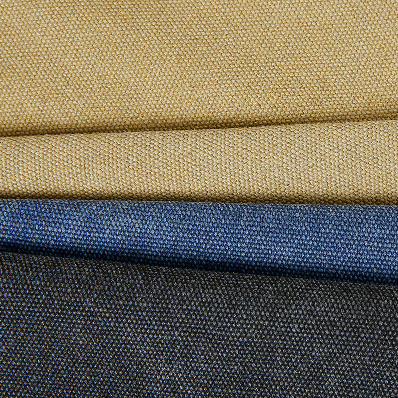 16 fabricantes de tela de lavado de algodón poliester azul de tela de lavado de tela de mochila directa en stock