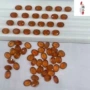 天然小众切面心形耳饰