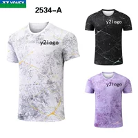 y2 новая форма для бадминтона, форма для соревнований, тренировочная форма, мужские и женские трикотажные изделия одного стиля, быстросохнущие и дышащие, можно печатать группами.