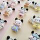 Cartoon Sanrio Parchia Dog Resin Accessories Handmade DIY Cream Drop Glue Phone Case Hairpin Keychain Material