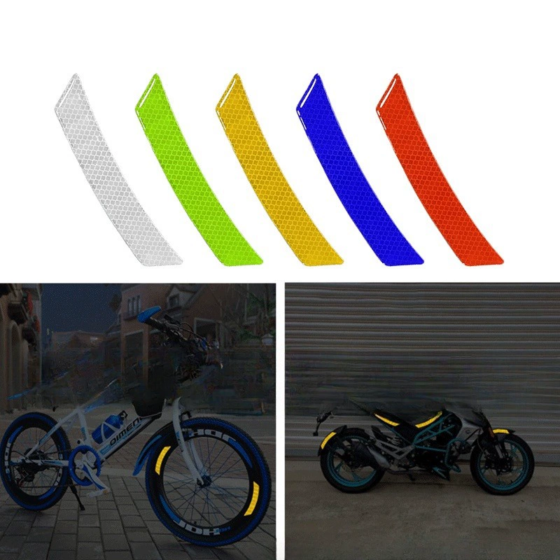 Светоотражающая наклейка для электромобилей мотоцикл предупреждение о безопасности ночью светоотражающие защитные царапины водонепроницаемые светоотражающие полосы