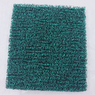 Avtomobil döşəmə paspasları – Silk Loop Two-Tone Floor Mats with - green-and-black-1010cm
