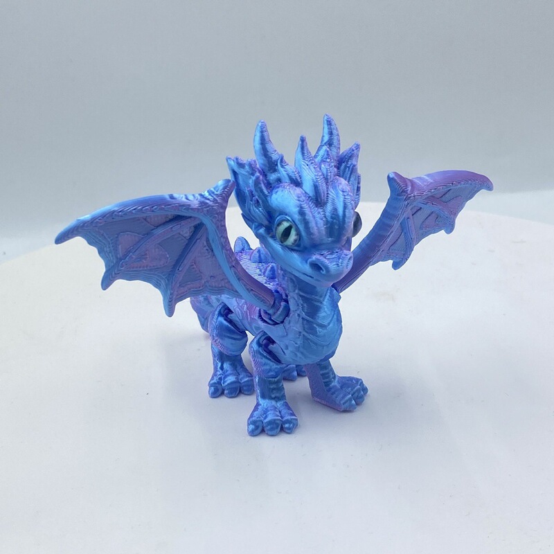 3dプリントカラー飛龍翼関節は、目のクールな子供のおもちゃの露店をシミュレートすることができます|undefined