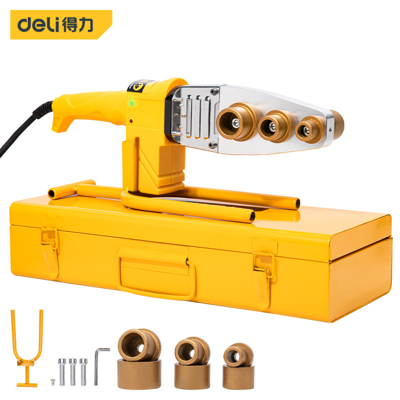 得力 热熔器_32型机械控温1200W黄DL397132