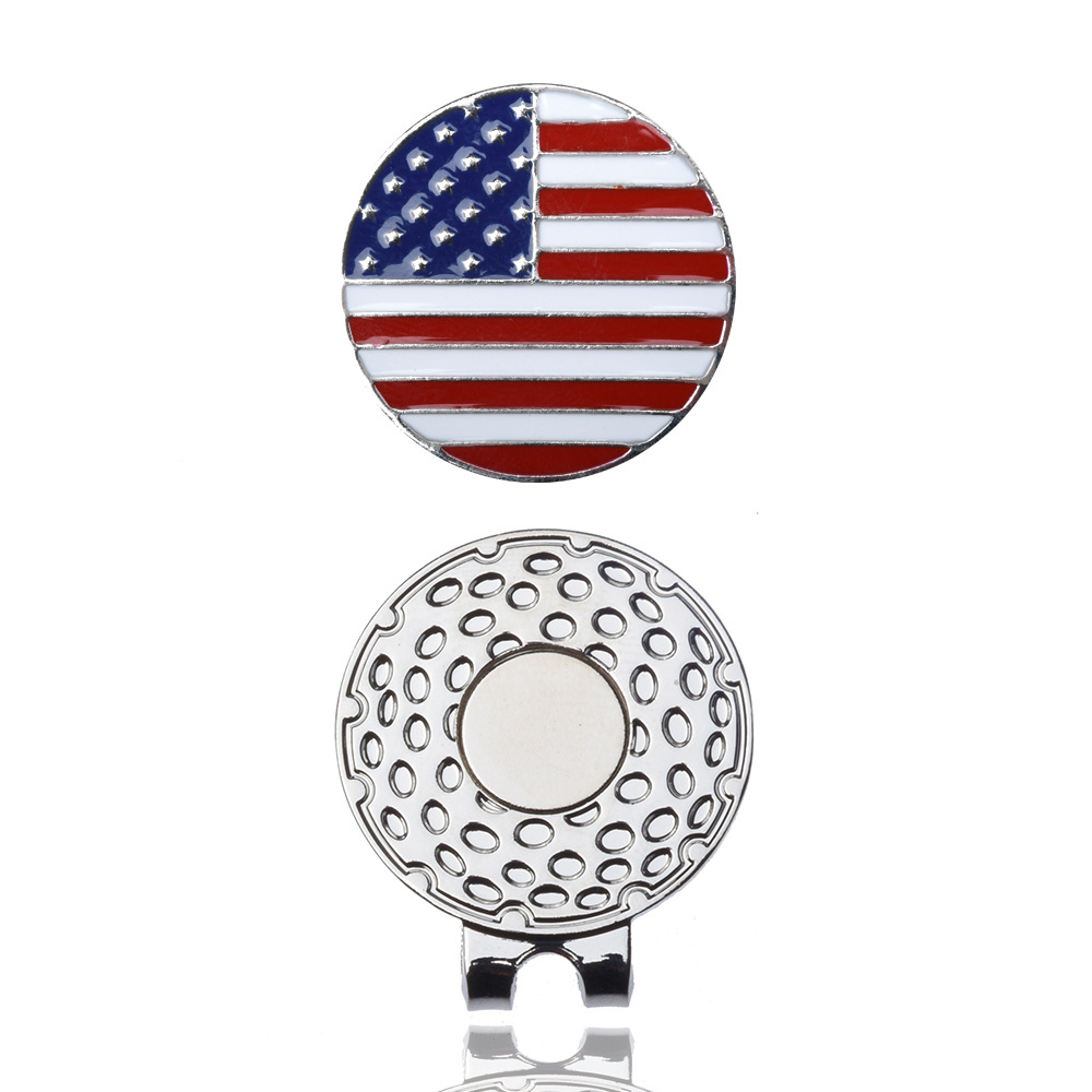 Clip de gorra de marcador de pelota de golf imán marcador de pelota clip de golf marca de gorra de golf clip de múltiples opciones