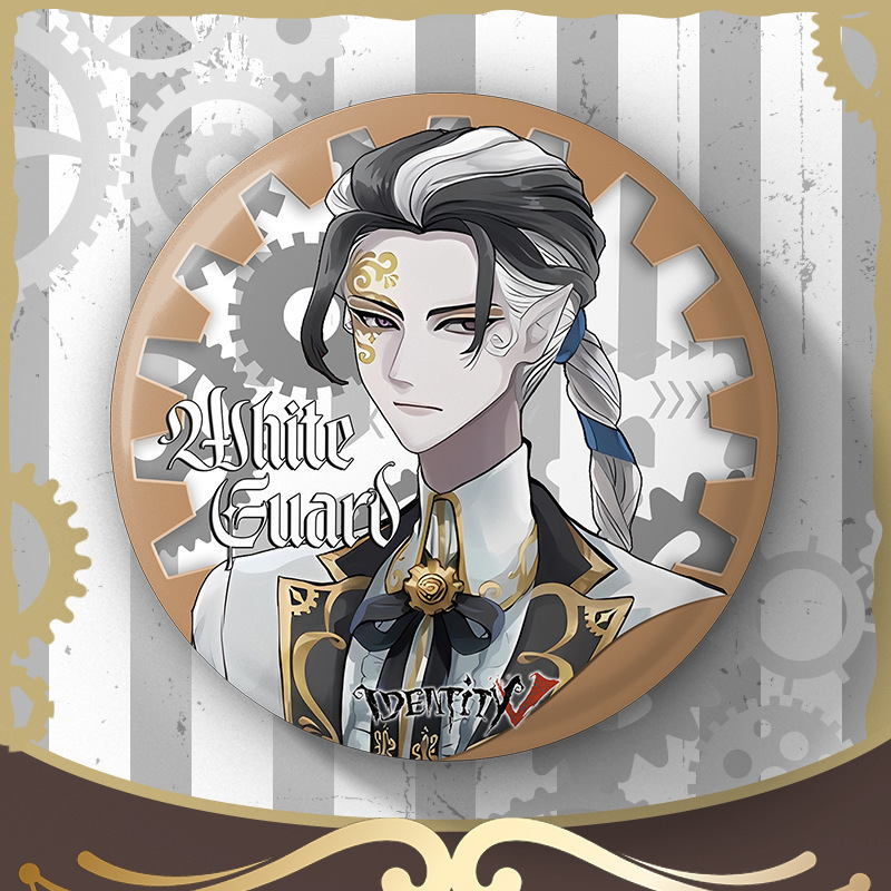 第五人格游戏完美杀青系列摄影师红夫人小说家画家75mm大徽章吧唧|undefined