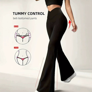B 62801 Flared Yoga Pants for Women ���������٤ѝ �羳