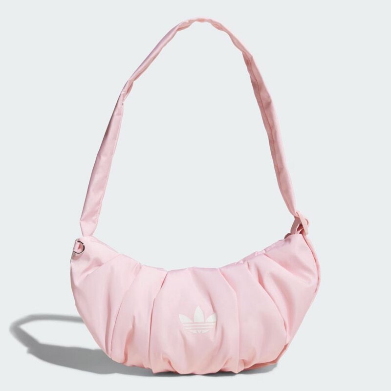 Adidas Croissant Street Fashion Hand-Carrying Armpit Large-Capacity Women's Bag Three-Stripes Shoulder Bag Kf2510