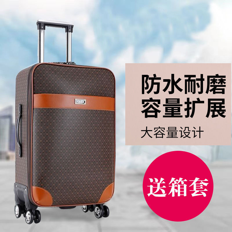 Suitcase Trolley Suitcase for Men and Women 28 Extra Large Capacity Travel Luggage Korean Style Travel Suitcase Student Password 20