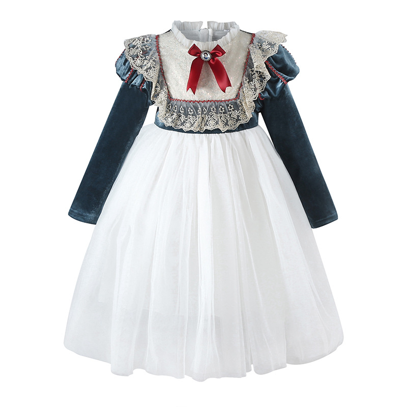 Girl's Western Style Dress - Image 4