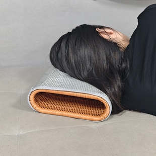 Summer Cooling Pillow, Hand-Woven Cooling Pillow, Ice Silk Rattan Cover, Student Pillow, Unisex Cervical Spine Pillow