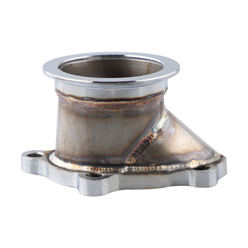 Car Modification 63mm Turbo Downpipe Adapter V-Band Clamp Flange Suitable for T25 T28 Gt25 Gt28