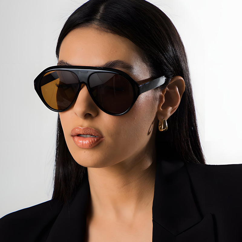 50g Weight Full Frame Glasses Structure Sunglasses Classification Ac, UV400 Protection Lens Material toad glasses Glasses Style Outdoor, Travel Occasion Solid Color, Leopard Pattern All Seasons Season Unisex Gender Retro Style Grey, Black Color Retro Solid Color Leopard Ac UV400 Protection Toad Glasses Full Frame Women's Sunglasses 7