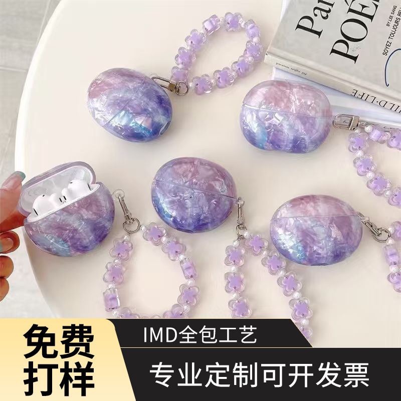 Custom IMD shell pattern suitable for Huawei Clip2 earphone case, full-cover TPU soft case, cross-border model, can be customized with your own design