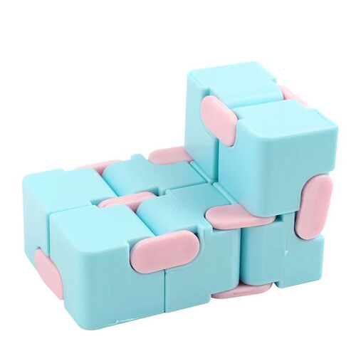 Cross-border unlimited Rubik's Cube decompression, versatile Twister Pocket Rubik's Cube, creative macaron flip Rubik's Cube educational toy