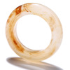 South Korean goods, resin, retro ring, simple and elegant design