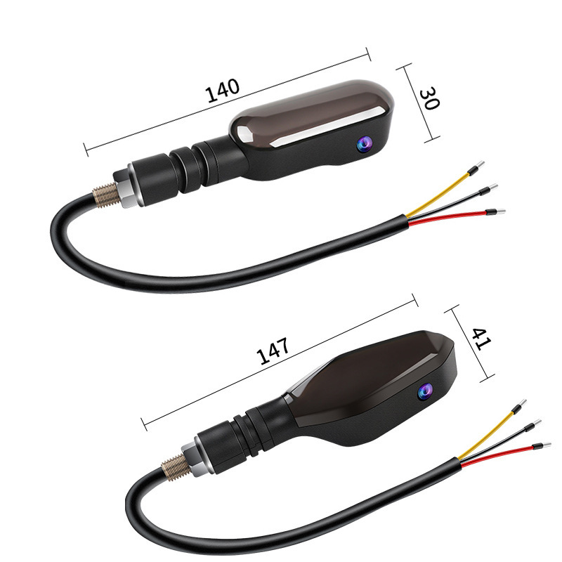 Motorcycle Accessories Electric Vehicle Modified Projector Lamp Ambient Light Scooter Turn Signal 12V Direction Light Turn Light