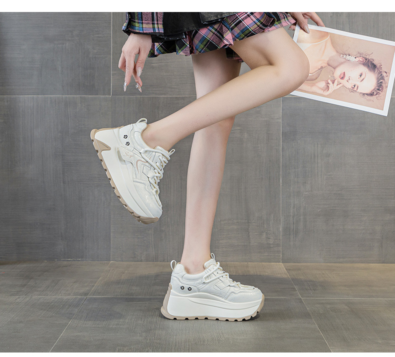 Giày sneaker nữ đế xuồng chunky phong cách retro, phối màu trẻ trung — M2977-1 plus màu trà sữa nhung, M2977-1 plus nhung màu mơ, M2977-1 plus nhung xám, M2977 lớp lót đơn màu mơ chi tiết 18