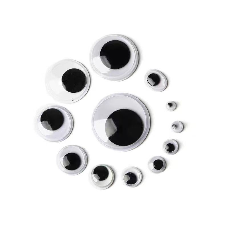 Small Package Black and White Movable Eye Patches for Kidsren Handmade DIY Animal Movable Eyes with Adhesive Movable Eyes Small Package Black and White Movable Eye Patches for Kidsren Handmade DIY Animal Movable Eyes with Adhesive Movable Eyes