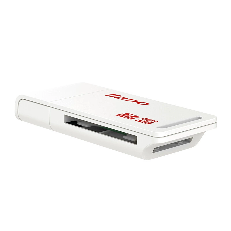 Льянно Зеленый Гигант TF/Микро SD двухвекторный USB высокоскоростной картридер
