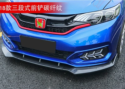Spoiler Rear Lip Gk5 Modified Front | Spoiler - 18-20-fit-three-stage-front-shovel-carbon-fiber-pattern