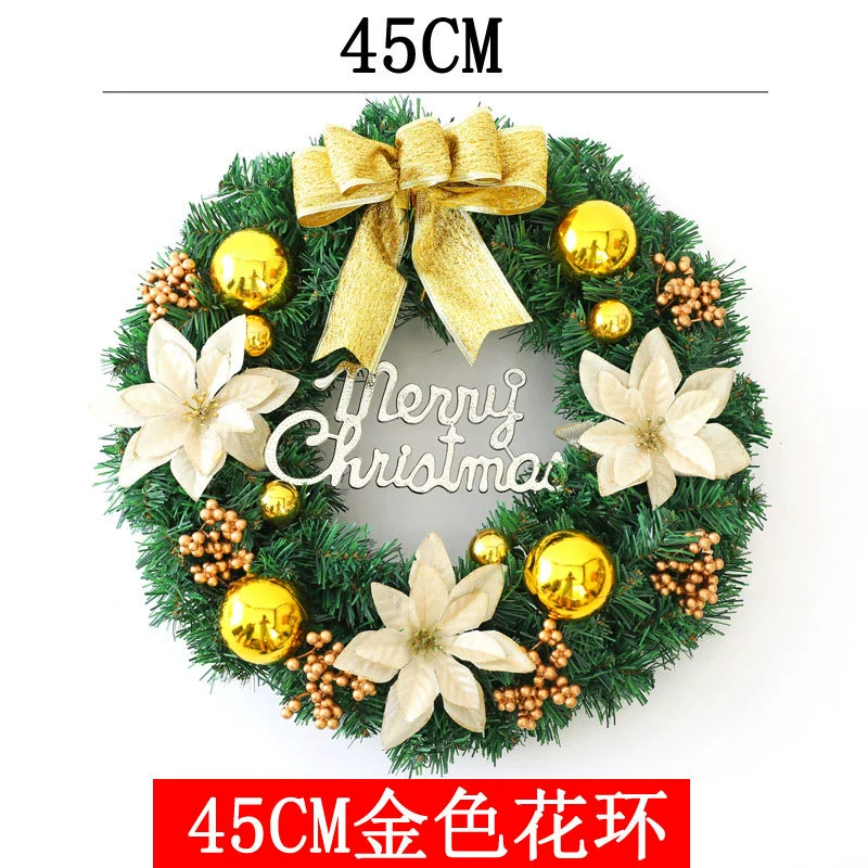 Christmas garland set — combined pendant garlands 2.7 m & 1.5 m, assorted colors