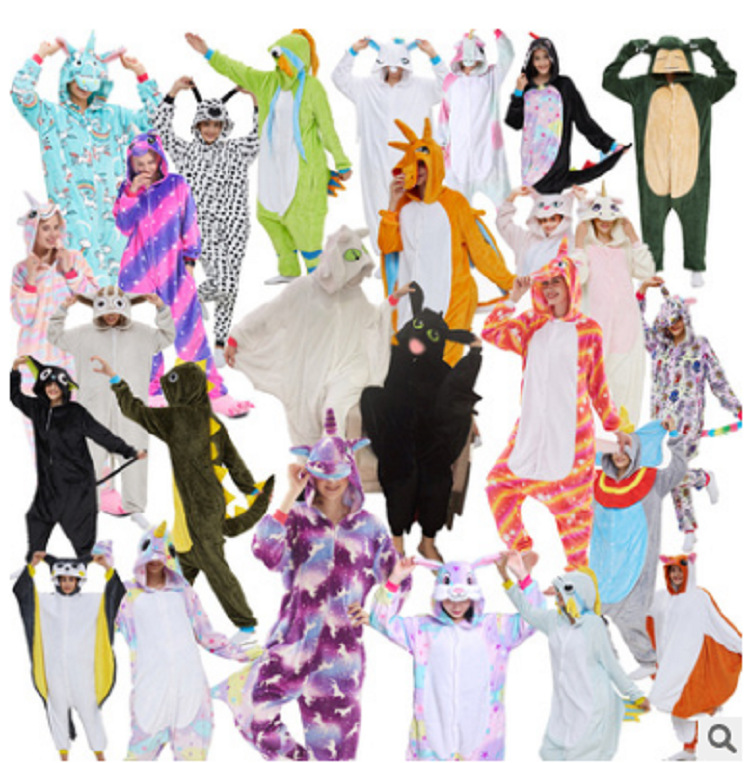 flannel cartoon pijama for men and women
