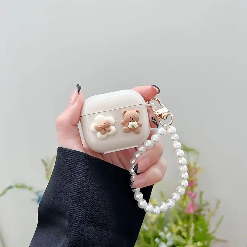 可爱立体DIY适用AirPods4苹果蓝牙无线耳机套1/2/3代pro2可爱挂件|undefined