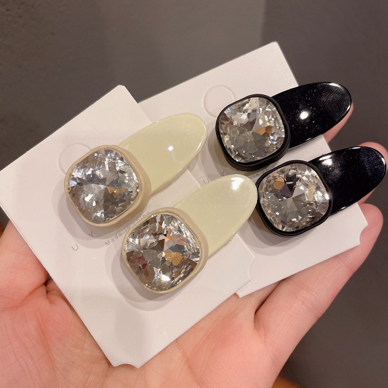 Barrette cheveux nœud en strass accessoire coiffure élégant_voghion.com