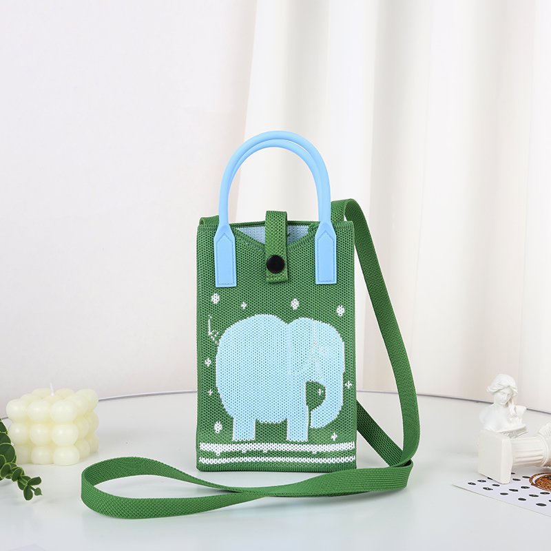 verde. El elefante