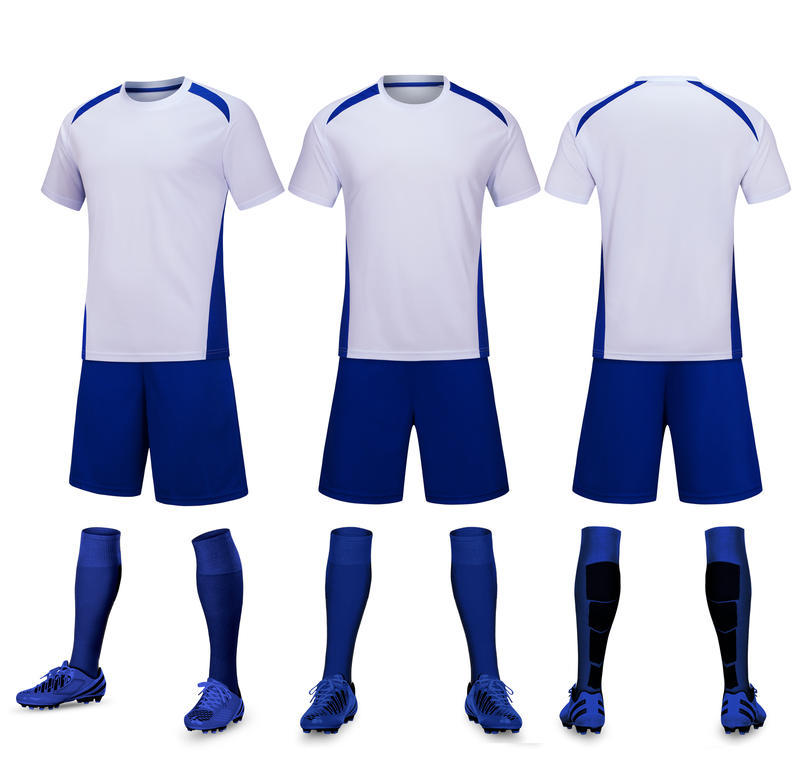 Suit de fútbol camiseta de hombre verano adulto niño juego de mangas cortas ropa de entrenamiento de secado rápido se puede imprimir bordado 6097