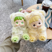 超萌可爱搪胶脸美娃娃小挂件毛绒玩具硅胶公仔女生包包挂饰钥匙扣