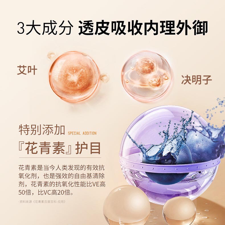 안구 피로 완화를위한 한약 안과 치료 패치 눈 감기압 공장