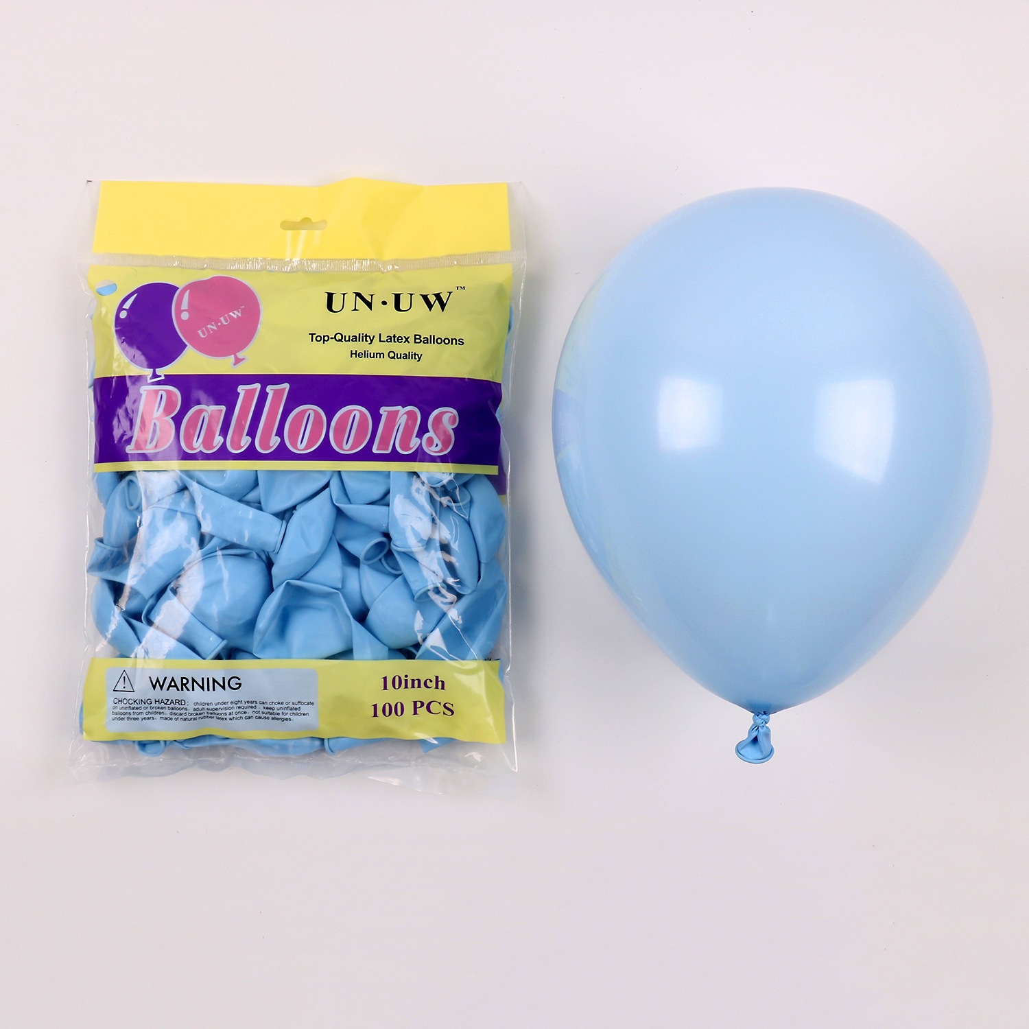 Globos de látex Haorun de 10 pulgadas y 1.5 g en colores macaron para decoración de cumpleaños infantiles y globos de helio para fiestas que flotan en el aire. image 17