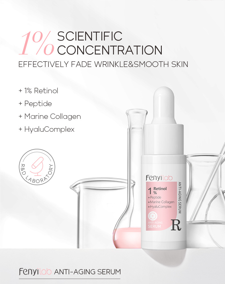 Cross-border FENYI lab Retinol Essence 17ml Brightening, Moisturizing and Hydrating Skin Care Product Manufacturer wholesale undefined