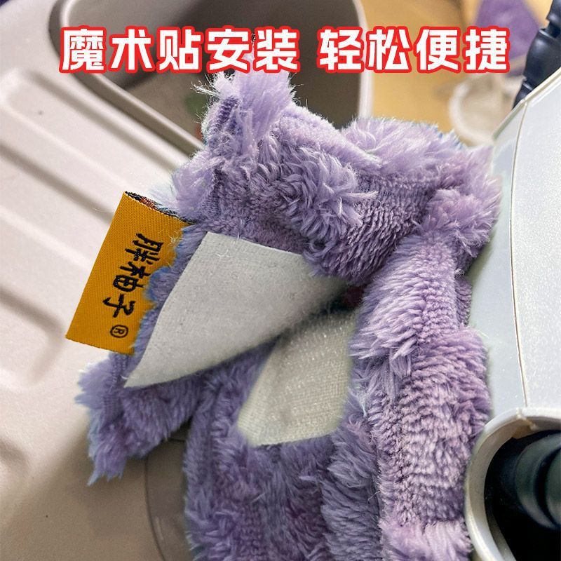 新款实用电动三轮车围脖挂包多功能三轮车改装冬季加绒挂兜小美