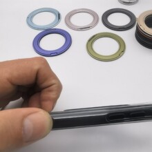 跨境手机壳支架工厂超薄无声360度旋转2.3MM厚支架简约手机指环扣