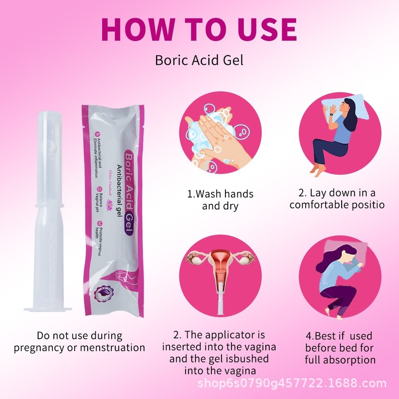Women Boric Acid Vagina Gel Boric Acid Cleaning Gel硼酸凝胶|undefined